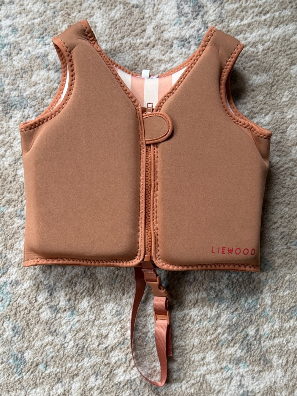Liewood Kids Swim Float Vest in dusty rose